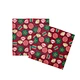 christmas paper napkins and plates